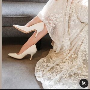 Emmy London Olivia Mid Ivory EU 36 wide